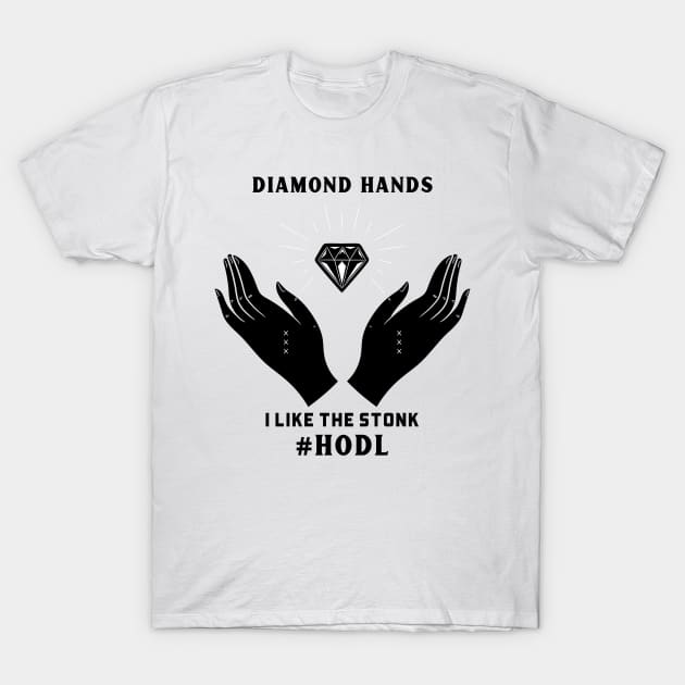 Diamond Hands T-Shirt by YungBick